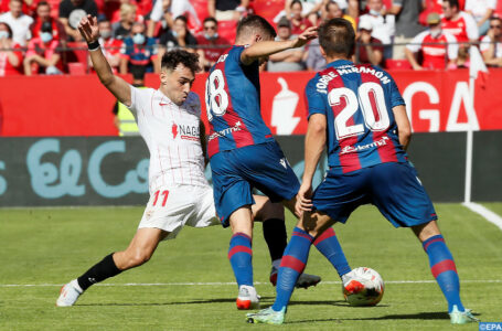 Liga (10ème journée) : Munir El Haddadi (FC Séville) buteur contre Levante