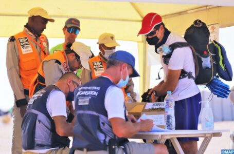 Marathon des sables/messieurs : Classement de la 2è étape