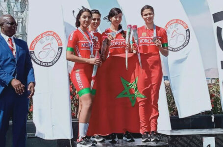 البطولة الإفريقية لسباق الدراجات على الطريق : رجاء شاكر تهدي المغرب فضية سباق الشابات فردي ضد الساعة