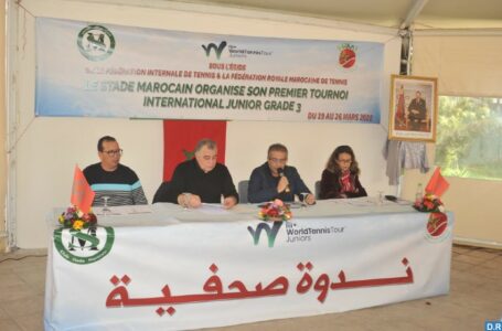 Tournoi juniors du Stade marocain: Participation de plus de 100 joueurs de 31 pays