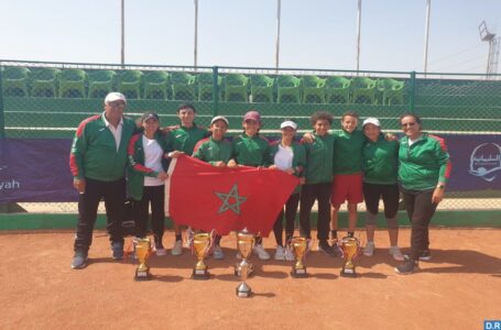 البطولة الافريقية لكرة المضرب..المنتخب المغربي لأقل من 14 سنة يتوج باللقب