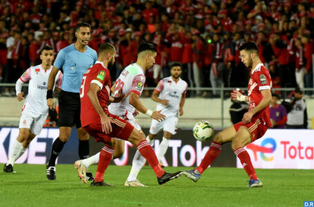 LDC d&rsquo;Afrique (1/4 finale retour): Le Wydad Casablanca qualifié après son nul (0-0) face à CR Belouizdad