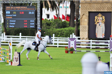 CSO 3 étoiles de la Garde Royale: Le cavalier Farid Amanzar s&rsquo;adjuge le Prix des FAR