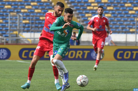 Botola Pro D1 « Inwi » (25e journée) : victoire du Raja de Casablanca chez lui face au Wydad de Casablanca (2-0)