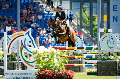 Jeux Équestres de la Jeunesse : le cavalier marocain Jad Guerraoui remporte la médaille d&rsquo;argent en individuel
