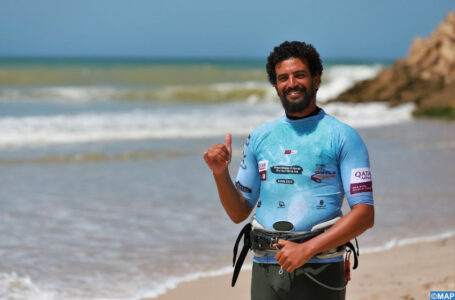 Championnat du monde de kitesurf/étape de Dakhla: Le Marocain Mohammed Ali Beqqali termine 4è
