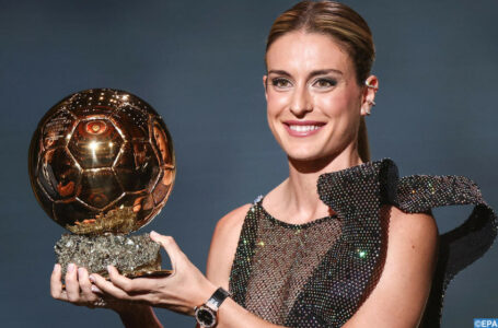 L’Espagnole Alexia Putellas remporte son 2è Ballon d’Or