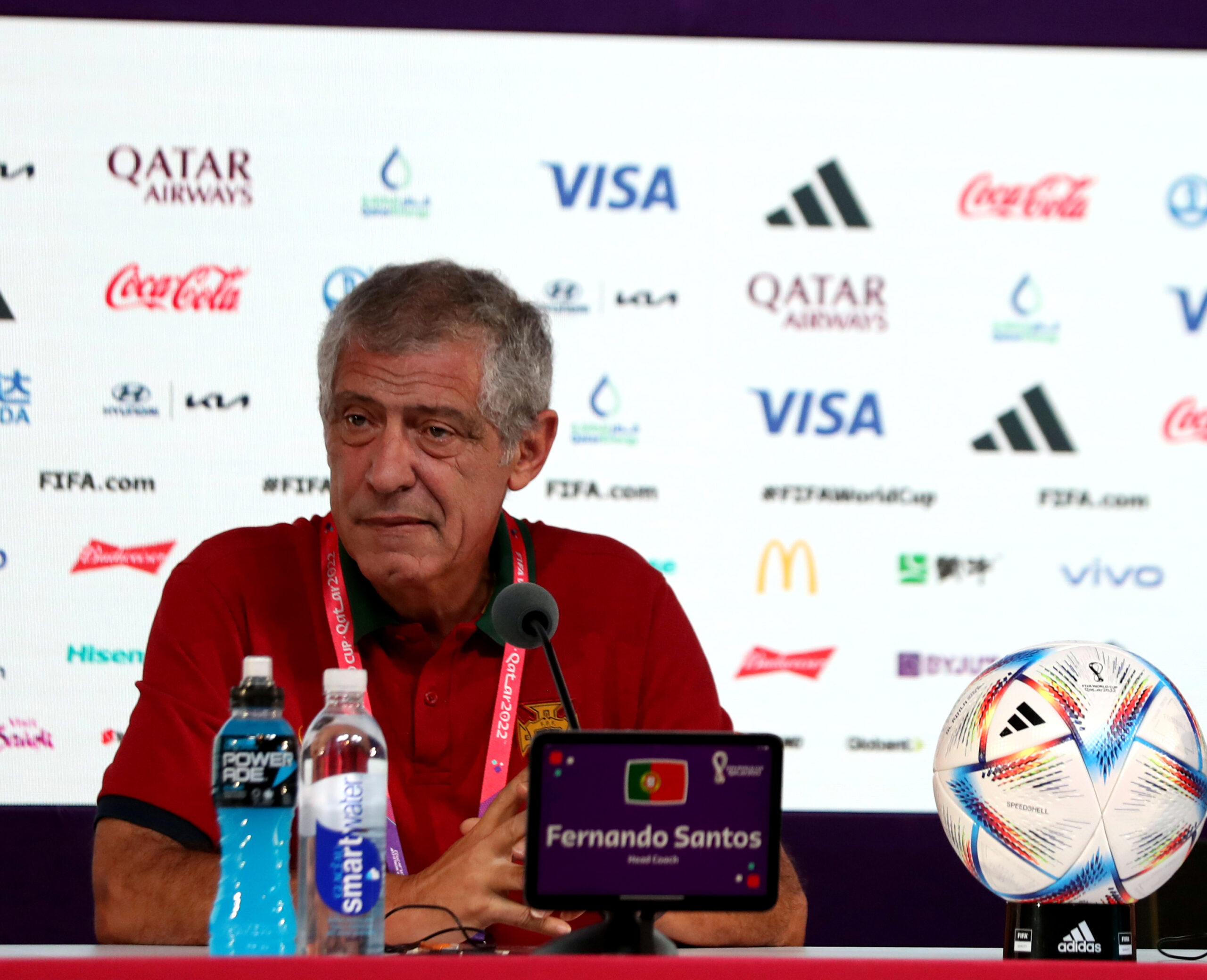 Foot: Fernando Santos quitte le poste de sélectionneur du Portugal