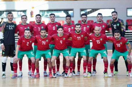 Futsal/Amical : le Maroc domine la Lettonie (9-2)