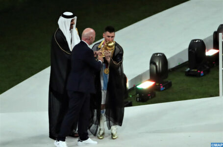 Foot: Lionel Messi sacré meilleur joueur 2022 par la Fifa