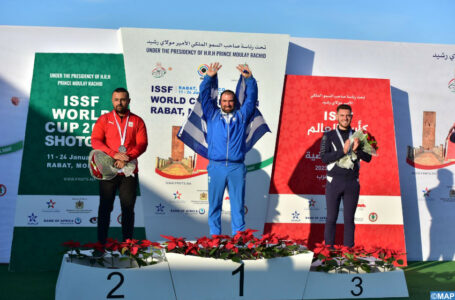 Coupe du monde de tir sportif (skeet): le Grec Nikolaos Mavrommatis et l&rsquo;Américaine Kimberly Rhode remportent l’or