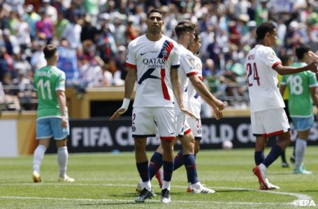 Mondial des clubs: Achraf Hakimi élu homme du match Paris SG-Seattle Sounders
