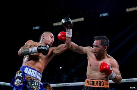 Boxe: Pacquiao fait match nul avec Barrios pour son retour, pas de 13e titre mondial