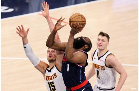 NBA: 55 points pour Harden, 12 succès de suite pour les Pistons