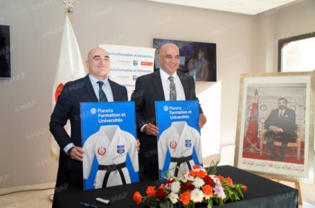 بوزنيقة.. اتفاقية بين الجامعة الملكية المغربية للكراطي ومؤسسة إسبانية لمساعدة الأبطال المغاربة على متابعة دراساتهم العليا