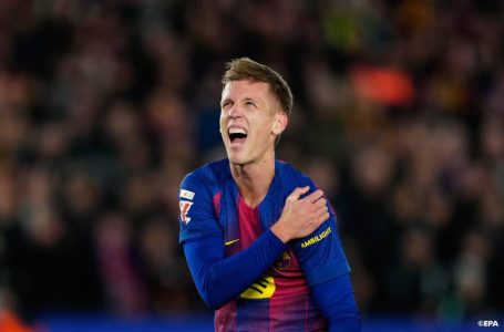 Barça: Blessé, Dani Olmo forfait pour au moins quatre semaines