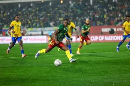 Eyong trompe la défense gabonaise et ouvre le score pour le Cameroun