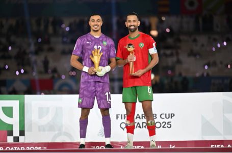 كأس العرب لكرة القدم (قطر 2025).. حريمات أفضل لاعب في البطولة وبنعبيد أفضل حارس
