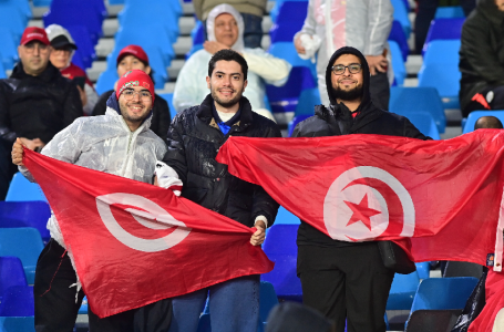 حضور مميز لجماهير المنتخب التونسي بمركب محمد الخامس بالدار البيضاء