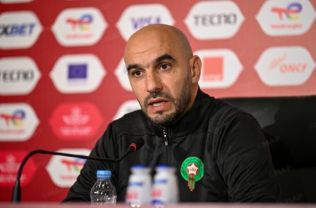 وليد الركراكي: “سعداء بهذا الفوز الذي نهديه للجمهور المغربي”