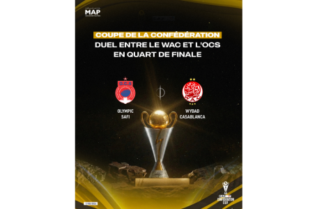 Coupe de la CAF (Tirage au sort): Le WAC et l&rsquo;OCS s&rsquo;affrontent en quart de finale