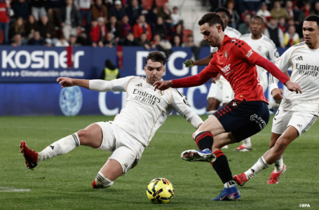 Liga : Osasuna fait chuter le Real Madrid sur le fil (2-1)