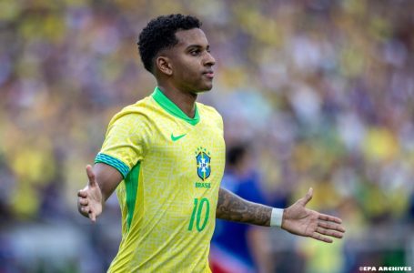 Football : le Brésilien Rodrygo forfait pour la Coupe du monde après une grave blessure au genou