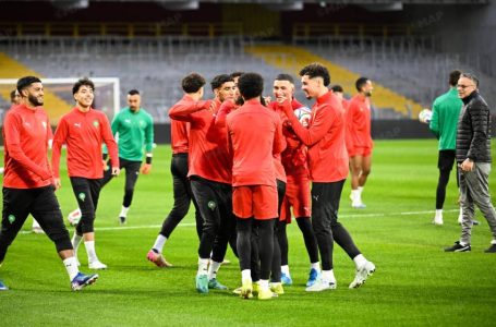 لانس.. أجواء حماسية تسود الحصة التدريبية الأخيرة للمنتخب المغربي قبل مباراته الودية ضد نظيره من الباراغواي