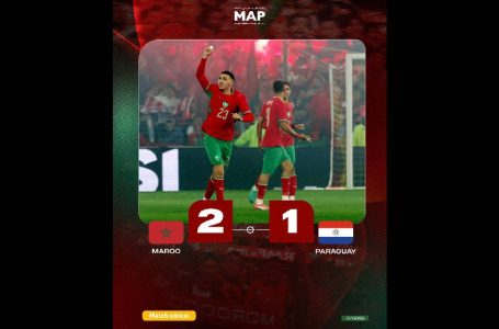 Amical: Victoire du Maroc face au Paraguay à Lens (2-1)