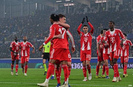 Ligue des champions: le Bayern Munich domine l&rsquo;Atalanta 6-1 et se rapproche des quarts