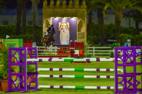 مباراة القفز على الحواجز 4 نجوم للحرس الملكي  : الفارس الغالي الشاوي يفوز بجائزة القوات المسلحة الملكية