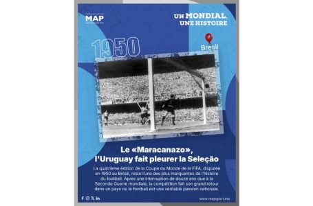 Mondial-1950 (Brésil): Le « Maracanazo », l&rsquo;Uruguay fait pleurer la Seleção