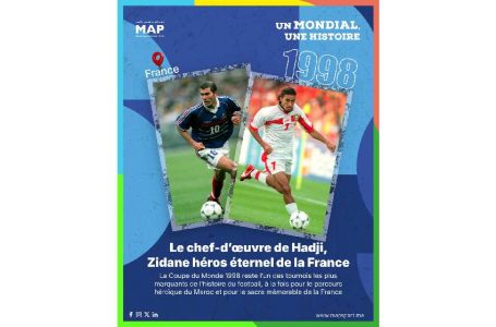 Mondial-1998: Le chef-d’œuvre de Hadji, Zidane héros éternel de la France