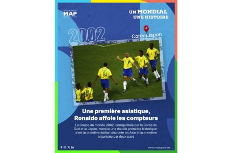 Mondial-2002 (Corée/Japon) : Une première asiatique, Ronaldo affole les compteurs