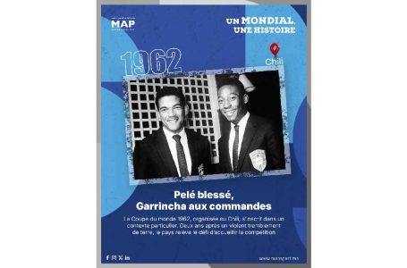 Mondial-1962 (Chili): Pelé blessé, Garrincha aux commandes