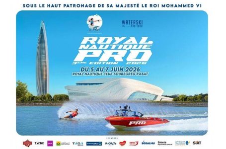 Ski nautique : la 3e édition du Royal Nautique Pro du 5 au 7 juin à Rabat