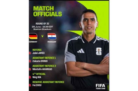Mondial 2026 (16es de finale) : trio marocain pour Allemagne-Paraguay