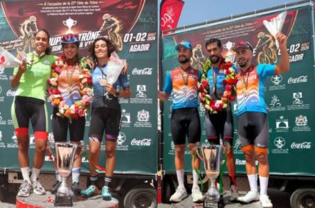 Cyclisme : Anass Aït El Abdia et Fatima-Zahra El Hayani remportent la Coupe du Trône de la course sur route