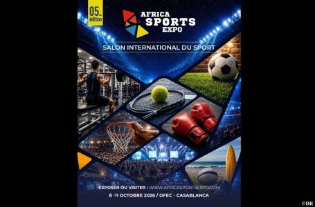 La 5e édition de l’Africa Sports Expo 2026, du 8 au 11 octobre à Casablanca