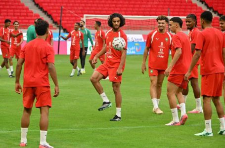 Éliminatoires de la CAN-2027: Dernière séance d’entraînement des Lions de l’Atlas avant le Gabon