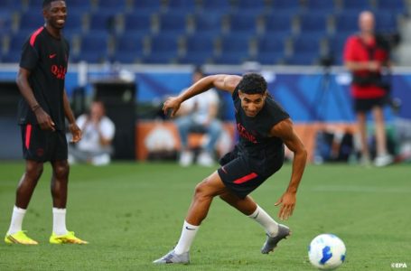 Ligue 1 : Blessé, Achraf Hakimi reprend par un « travail individuel » (club)