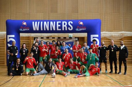 L’équipe nationale de futsal U21 remporte le tournoi de Croatie