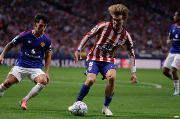 Ligue des champions : Manchester United s’incline face à l’Atlético Madrid (2-0)