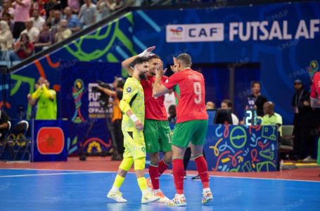 CAN de futsal (Gr. A/2e J.) : Le Maroc en démonstration face à la Zambie, cap sur les demi-finales