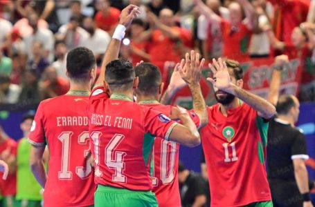 CAN de futsal : Le Maroc termine la phase de groupes sur une victoire 6-0 face à la Libye