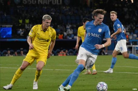 Ligue des champions: Naples s&rsquo;impose face à Bodoe/Glimt (4-3)